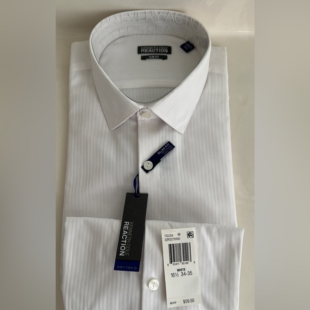 Kenneth Cole Men’s Dress Shirt NEW